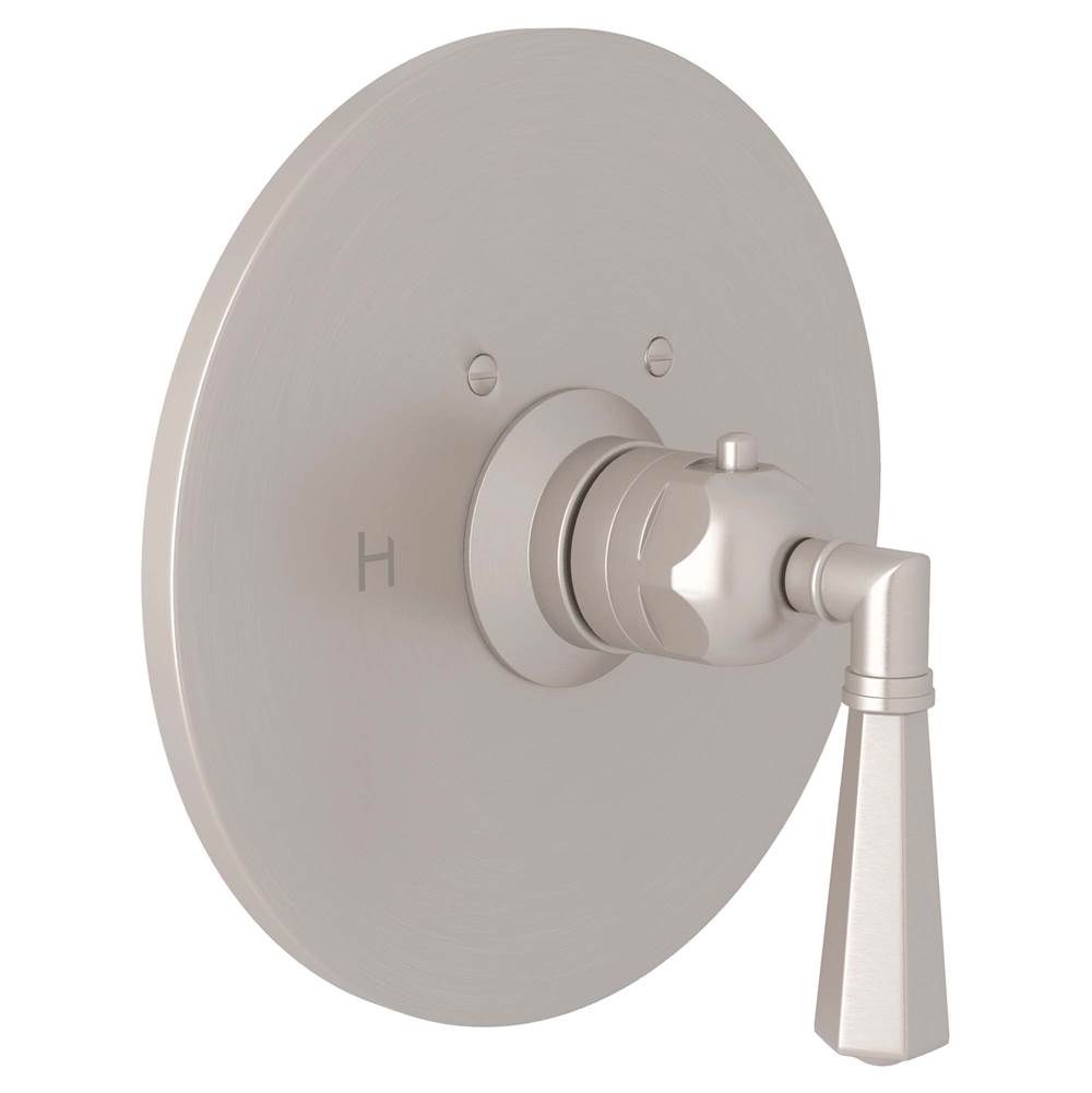 ROHL A4923LMSTN San Giovanni 3/4" Thermostatic Trim Without Volume Control In Satin Nickel