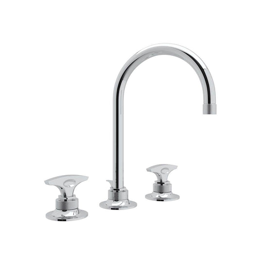 ROHL MB2019DMAPC-2 Graceline Widespread Lavatory Faucet With C-Spout In Polished Chrome