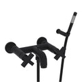 ROHL A2202XMMB Lombardia Exposed Wall Mount Tub Filler In Matte Black