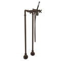 ROHL AKIT2302NXMTCB San Giovanni Floor Mount Tub Filler In Tuscan Brass