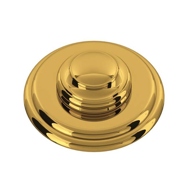 ROHL AS525ULB Waste Disposal Air Switch Button In Unlacquered Brass