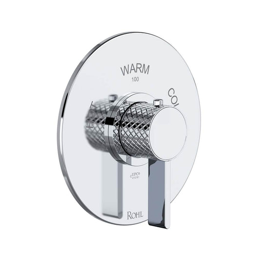 ROHL TTE13W1LMAPC Tenerife 3/4" Thermostatic Trim Without Volume Control In Polished Chrome