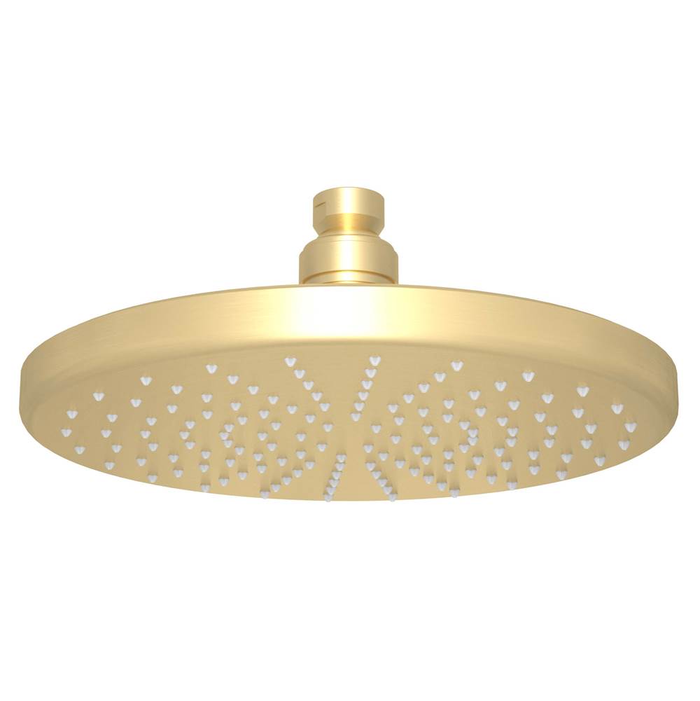 ROHL 1075/8SUB 8" Rain Showerhead In Satin Unlacquered Brass