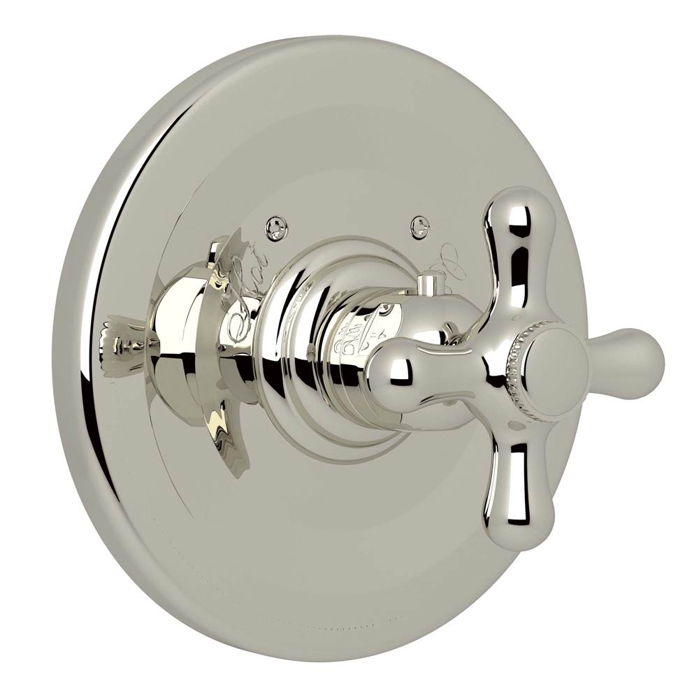 ROHL A2914XMPN Verona 3/4" Thermostatic Trim Without Volume Control In Polished Nickel