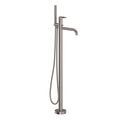 ROHL MI05F1SDSTN Miscelo Single Hole Floor Mount Tub Filler Trim In Satin Nickel