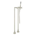 ROHL AKIT2202NXMPN Lombardia Floor Mount Tub Filler In Polished Nickel