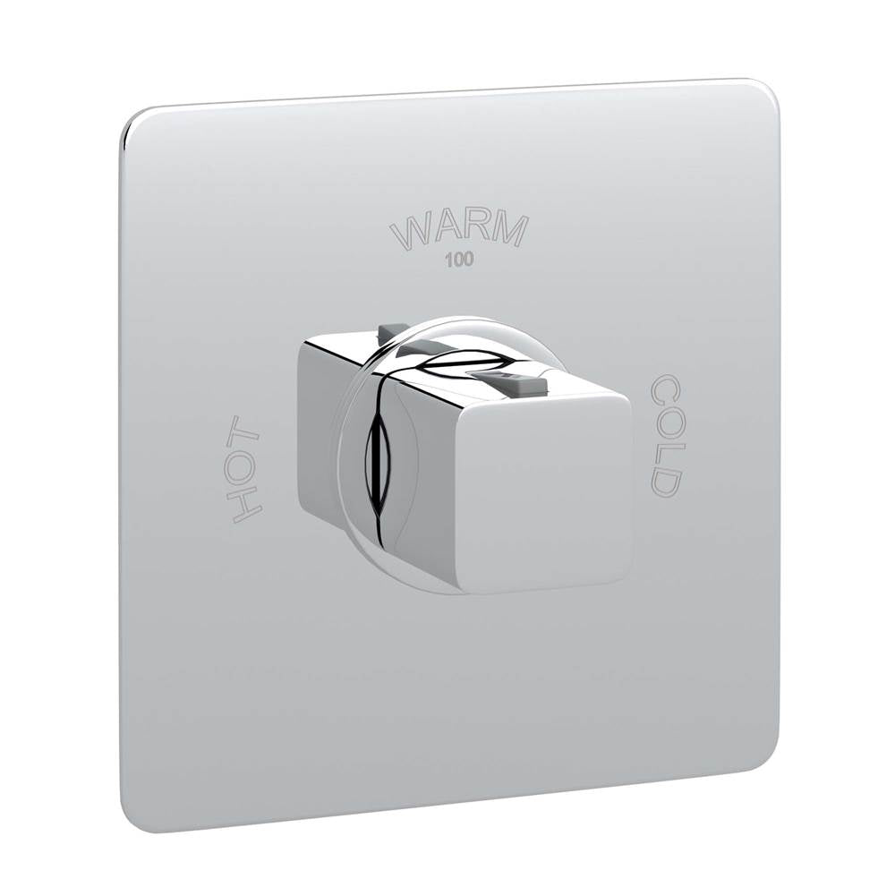 ROHL CU720HB-APC/TO Quartile 3/4" Thermostatic Trim Without Volume Control In Polished Chrome