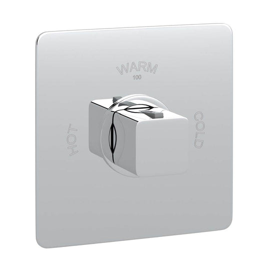 ROHL CU720HB-APC/TO Quartile 3/4" Thermostatic Trim Without Volume Control In Polished Chrome