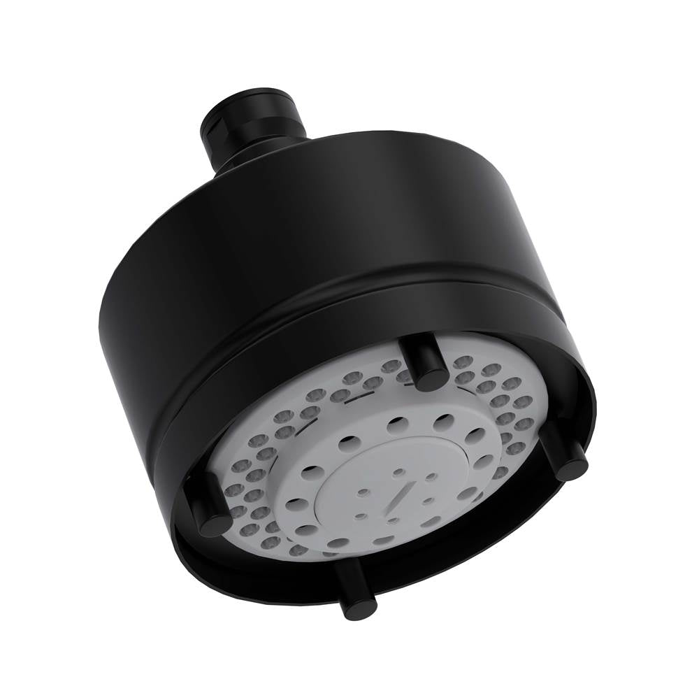 ROHL 1080/8MB 4" 5-Function Showerhead In Matte Black