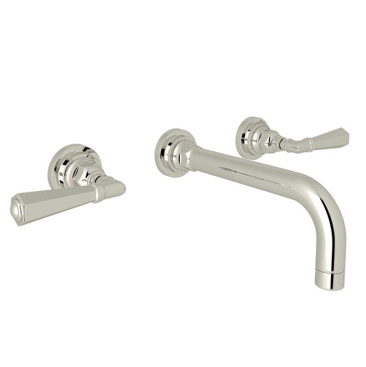 ROHL A2307LMPNTO-2 San Giovanni Wall Mount Lavatory Faucet In Polished Nickel