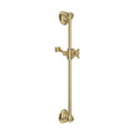 ROHL 1201SUB 22" Slide Bar In Satin Unlacquered Brass