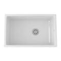 ROHL 6307-00 Allia 32" Fireclay Single Bowl Undermount Kitchen Sink In White