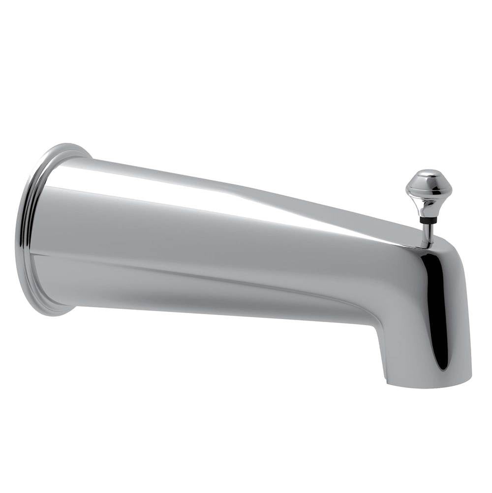 ROHL RT8000APC Wall Mount Tub Spout With Diverter In Polished Chrome