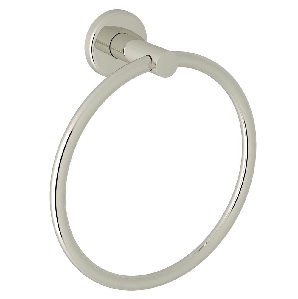 ROHL LO4PN Lombardia Towel Ring In Polished Nickel