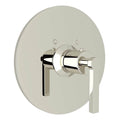 ROHL A4214LMPN Lombardia 3/4" Thermostatic Trim Without Volume Control In Polished Nickel