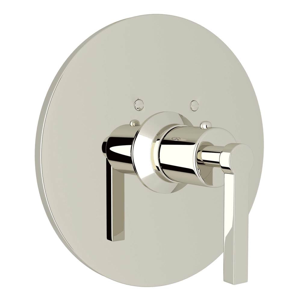 ROHL A4214LMPN Lombardia 3/4" Thermostatic Trim Without Volume Control In Polished Nickel