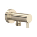 ROHL 0327WOSTN Handshower Outlet With Integrated Volume Control In Satin Nickel