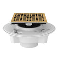 ROHL SDPVC2/3-3142IB PVC 2" X 3" Drain Kit With 3142 Weave Decorative Cover In Italian Brass