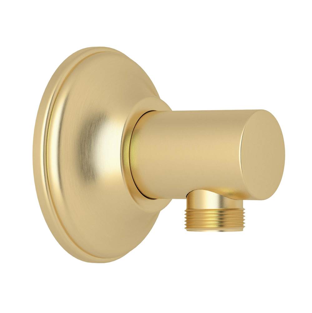 ROHL 1690SUB Handshower Outlet In Satin Unlacquered Brass
