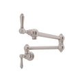 ROHL A1451LMSTN-2 Pot Filler In Satin Nickel