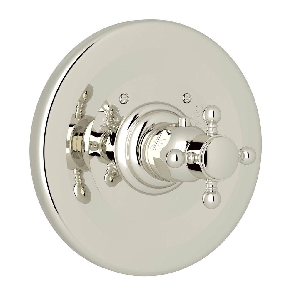 ROHL A4914XMPN 3/4" Thermostatic Trim Without Volume Control In Polished Nickel