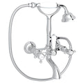 ROHL A1401XMAPC Exposed Wall Mount Tub Filler In Polished Chrome