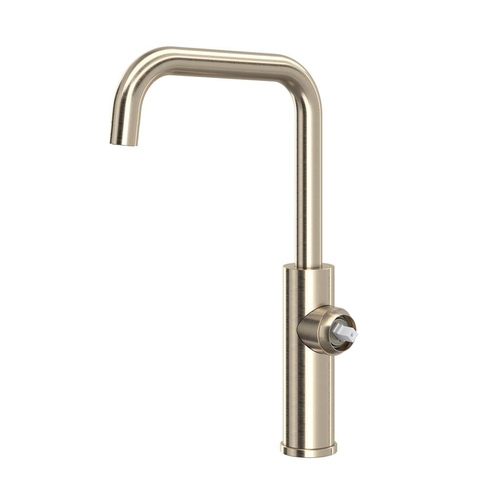 ROHL EC60D1STN Eclissi Bar/Food Prep Kitchen Faucet With U-Spout - Less Handle In Satin Nickel