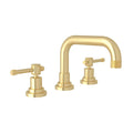 ROHL A3318ILSUB-2 Campo Widespread Lavatory Faucet In Satin Unlacquered Brass
