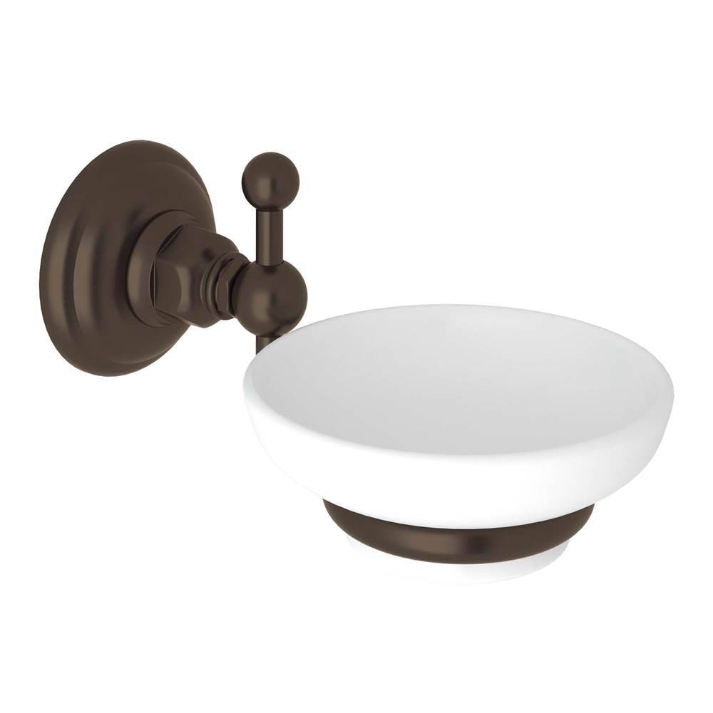 ROHL A1487TCB Wall Mount Soap Dish In Tuscan Brass