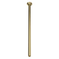 ROHL 1505/24ULB 24" Ceiling Mount Shower Arm In Unlacquered Brass