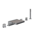 ROHL MI05D5WBAPC Miscelo 5-Hole Deck Mount Tub Filler In Polished Chrome