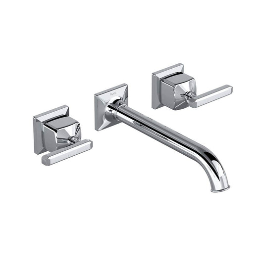 ROHL TAP08W3LMAPC Apothecary Wall Mount Lavatory Faucet Trim In Polished Chrome