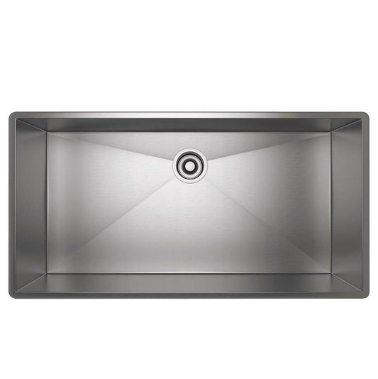 ROHL RSS3618SB Forze 36" Single Bowl Stainless Steel Kitchen Sink In Brushed Stainless Steel