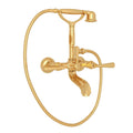 ROHL A1901LMIB Palladian Exposed Wall Mount Tub Filler In Italian Brass