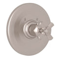 ROHL A4814XMSTN Palladian 3/4" Thermostatic Trim Without Volume Control In Satin Nickel