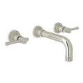 ROHL A3307ILPNTO-2 Campo Wall Mount Lavatory Faucet In Polished Nickel