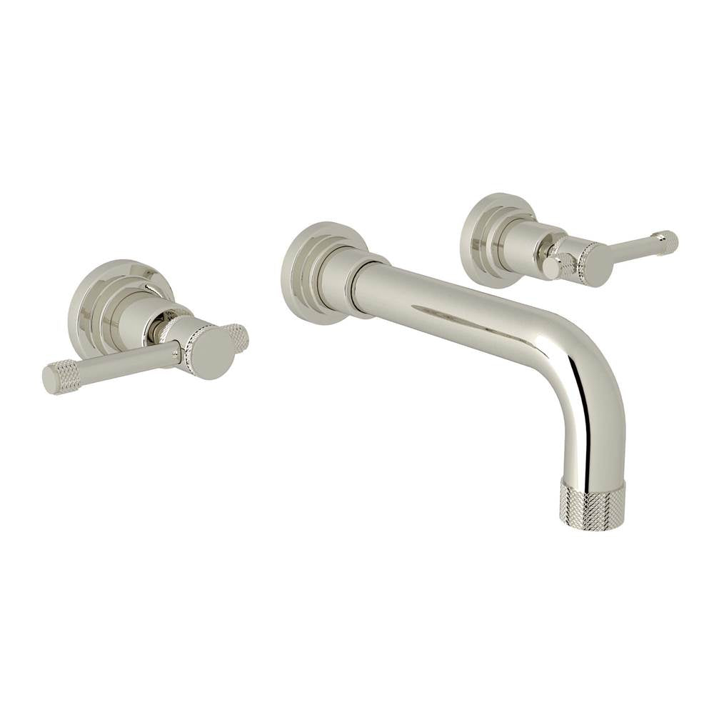 ROHL A3307ILPNTO-2 Campo Wall Mount Lavatory Faucet In Polished Nickel
