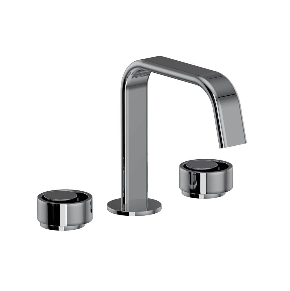 ROHL EC09D3IWAPC Eclissi Widespread Lavatory Faucet With U-Spout In Polished Chrome