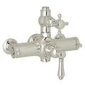 ROHL A4917XMPN Exposed Therm Valve With Volume and Temperature Control In Polished Nickel