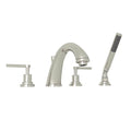 ROHL A1264LMAPC Lombardia 4-Hole Deck Mount Tub Filler In Polished Chrome