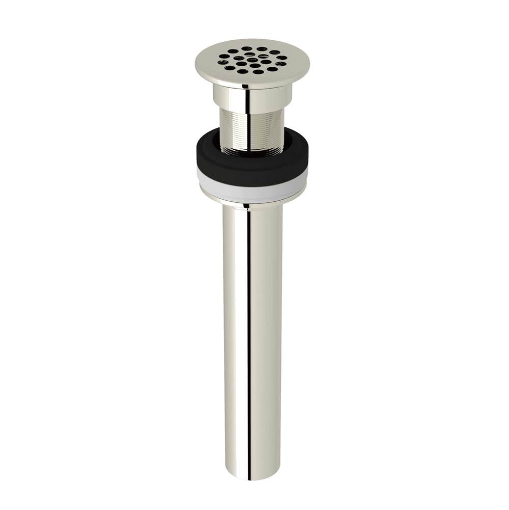 ROHL 6442PN Grid Drain Without Overflow In Polished Nickel