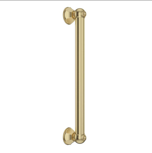 ROHL 1277SUB 18" Grab Bar In Satin Unlacquered Brass