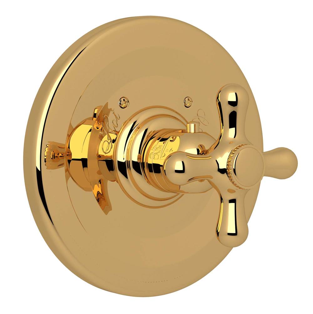 ROHL A2914XMIB Verona 3/4" Thermostatic Trim Without Volume Control In Italian Brass