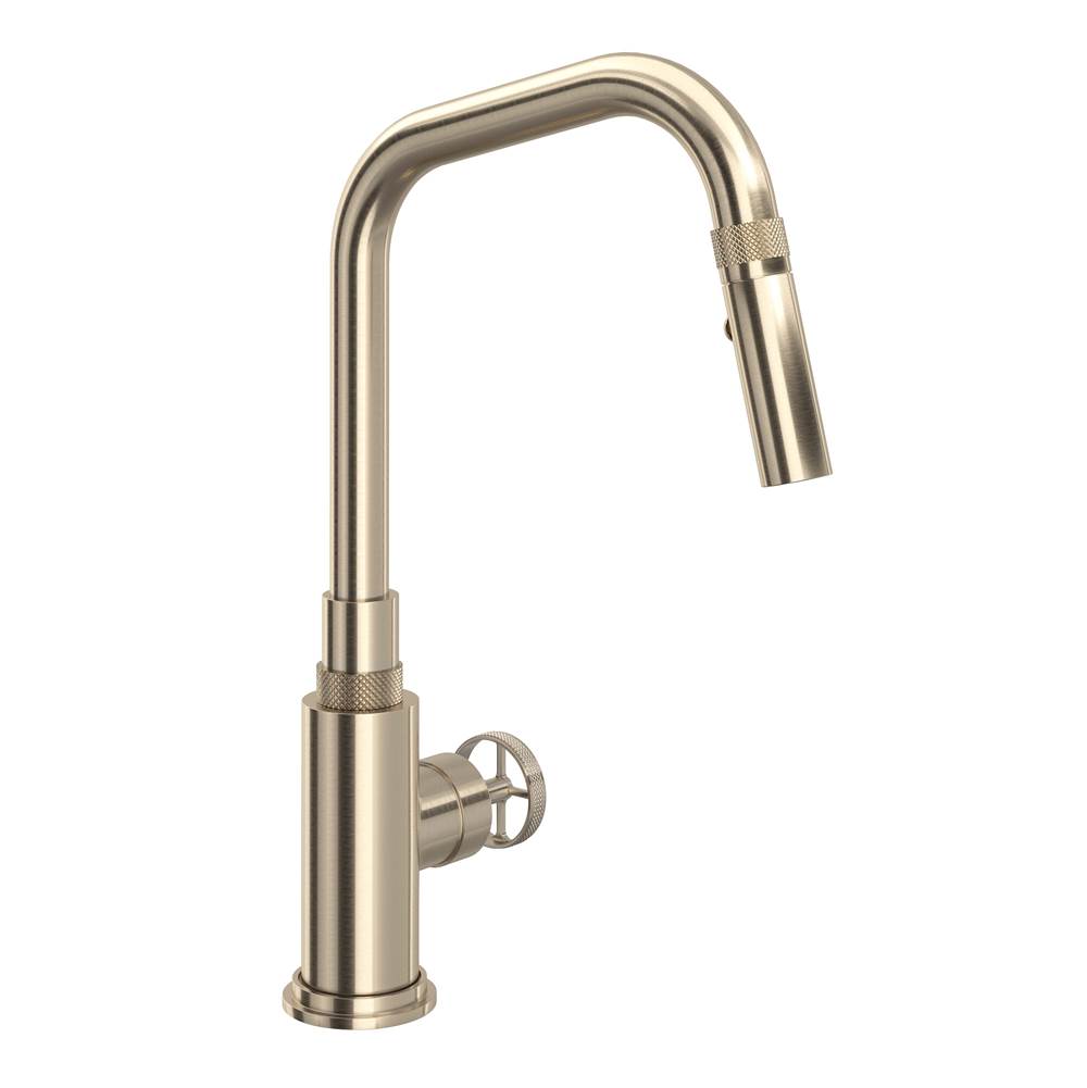 ROHL CP56D1IWSTN Campo Pull-Down Kitchen Faucet In Satin Nickel
