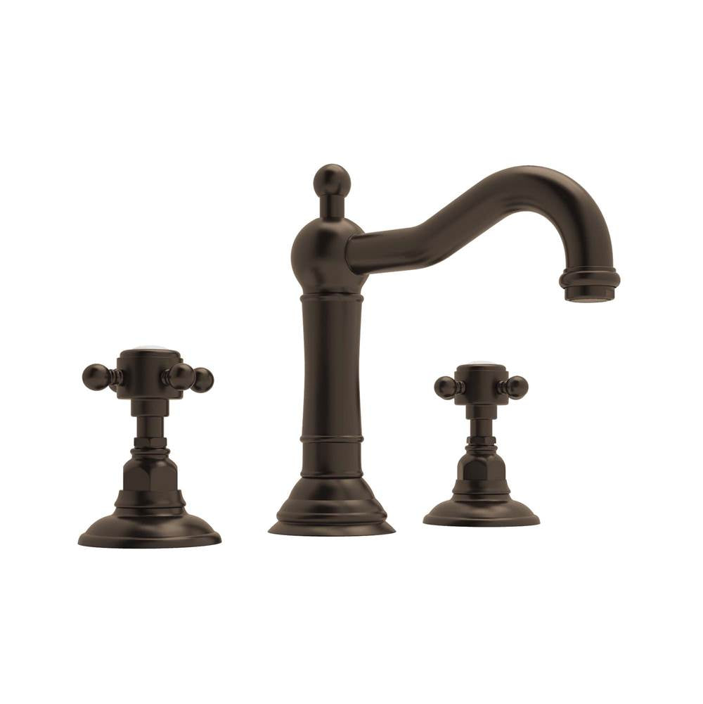 ROHL A1409XMTCB-2 Acqui Widespread Lavatory Faucet In Tuscan Brass