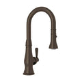 ROHL A3420SLMTCB-2 Patrizia Pull-Down Bar/Food Prep Kitchen Faucet In Tuscan Brass