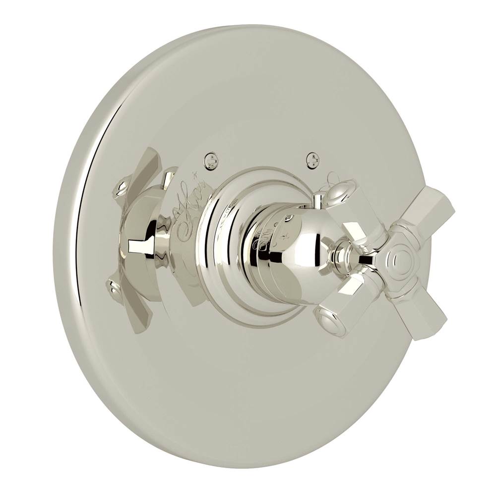 ROHL A4814XMPN Palladian 3/4" Thermostatic Trim Without Volume Control In Polished Nickel