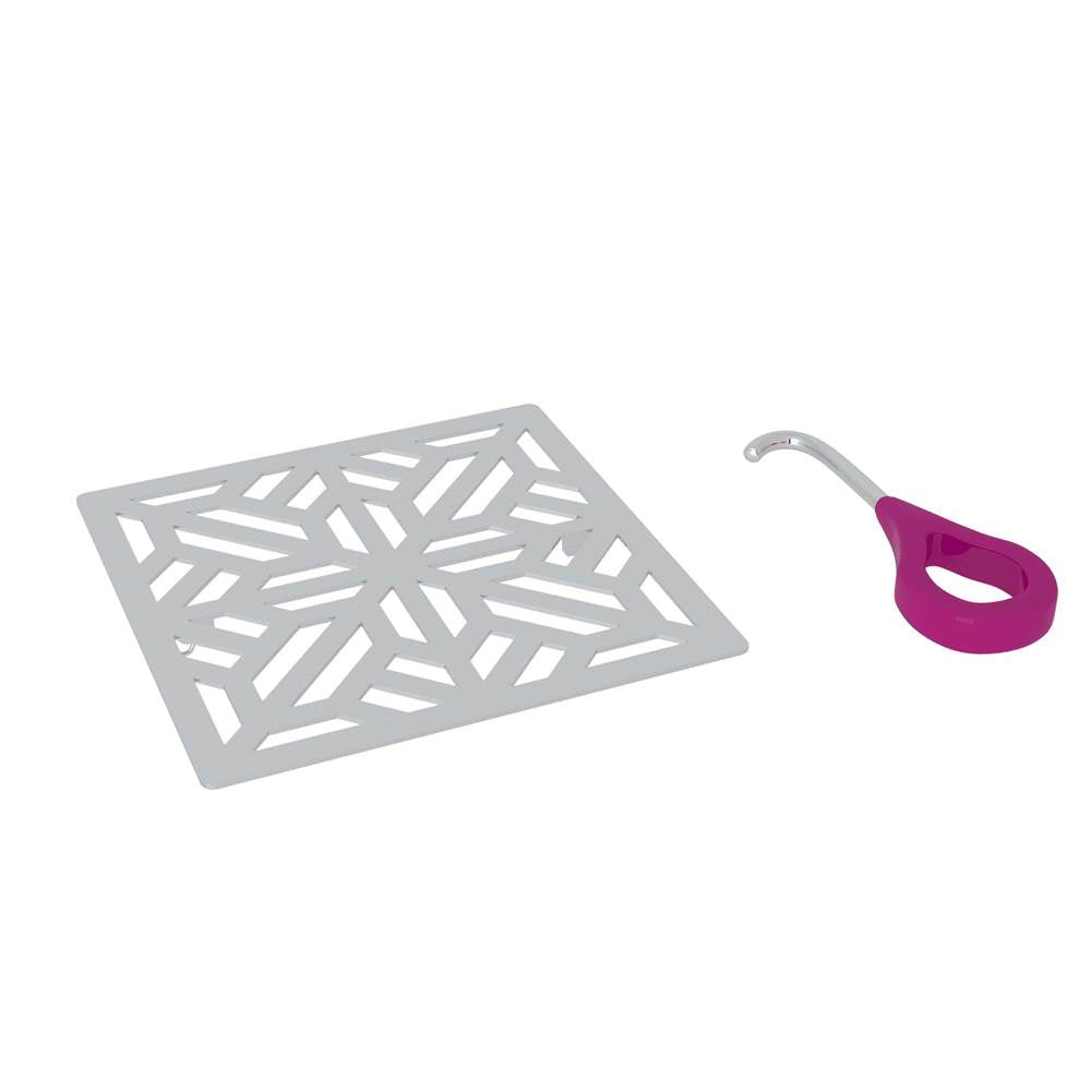ROHL DC3144APC Mosaic Decorative Drain Cover In Polished Chrome