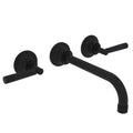 ROHL MB2037LMMBTO Graceline Wall Mount Tub Filler In Matte Black