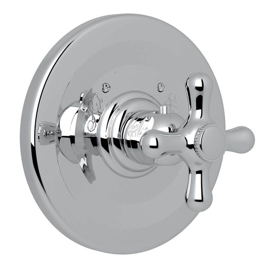 ROHL A2914XMAPC Verona 3/4" Thermostatic Trim Without Volume Control In Polished Chrome